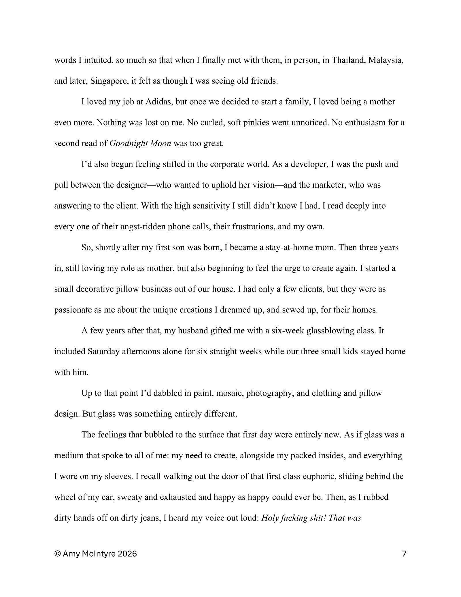 Page 7 of Born to Create