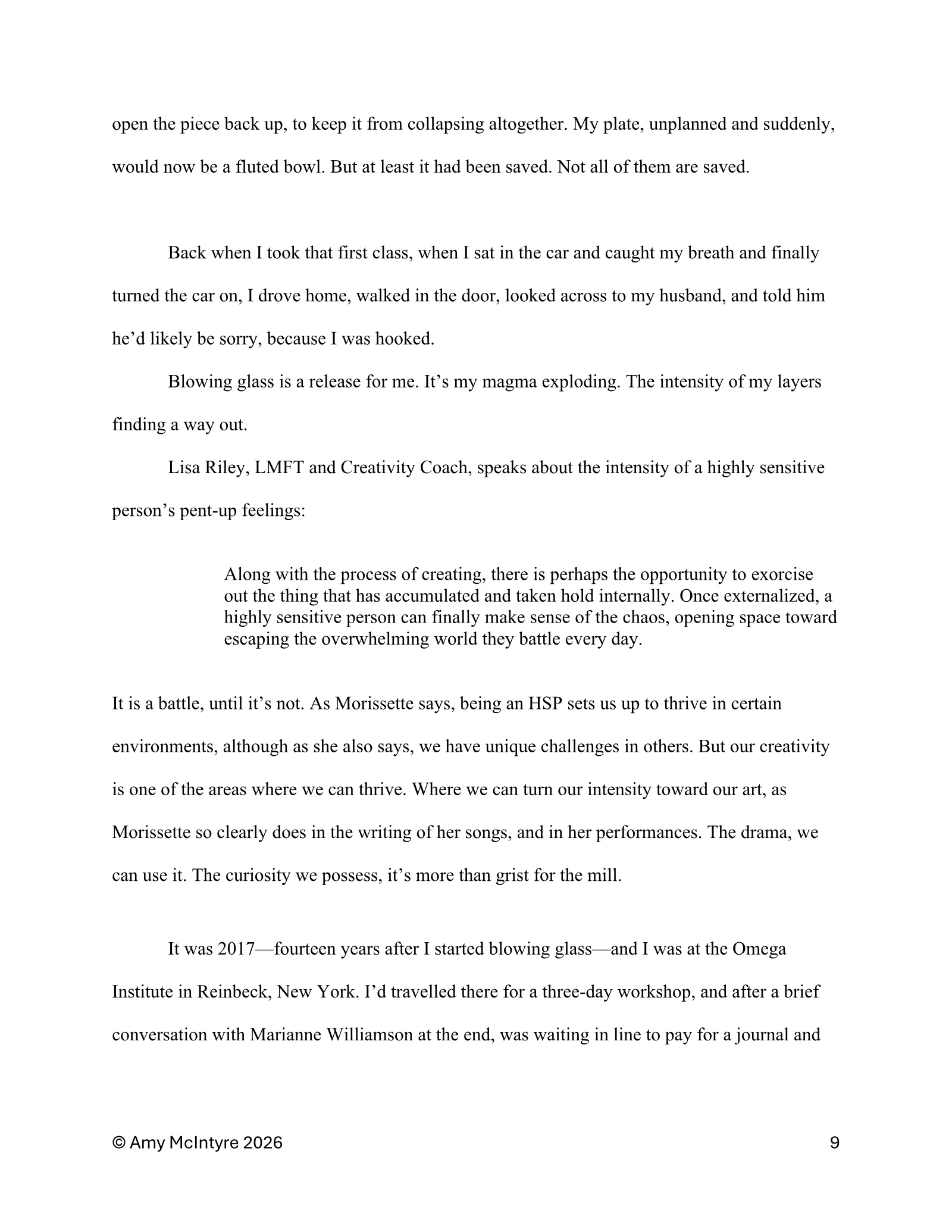 Page 9 of Born to Create
