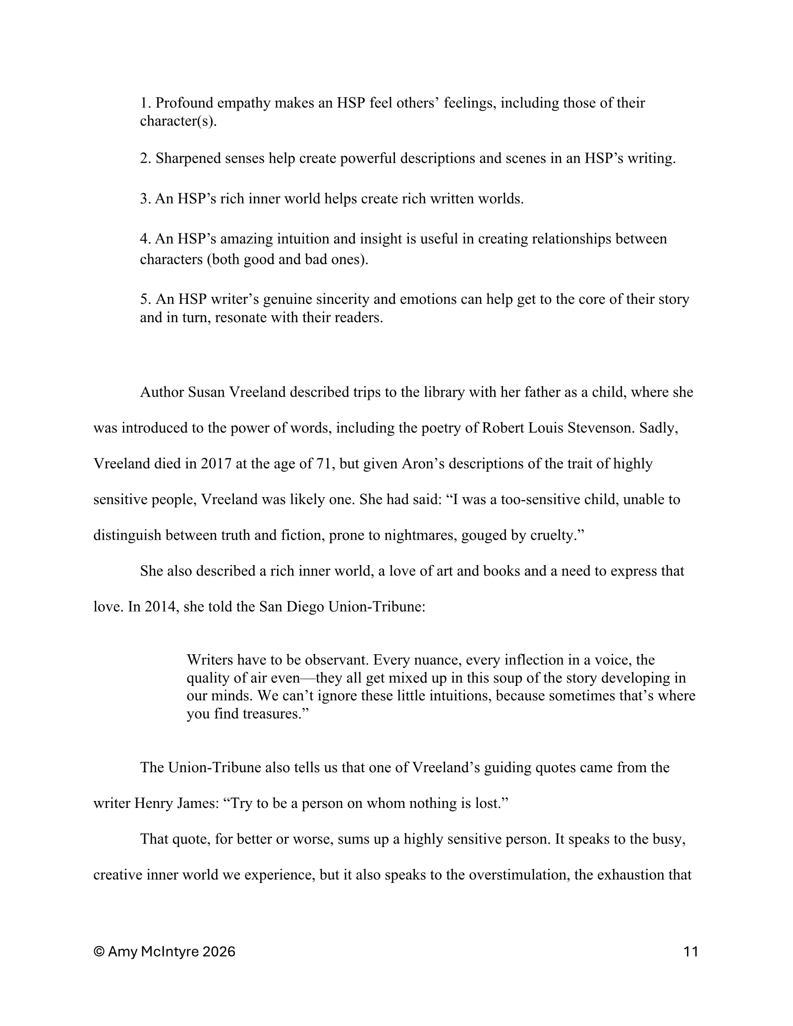 Page 11 of Born to Create