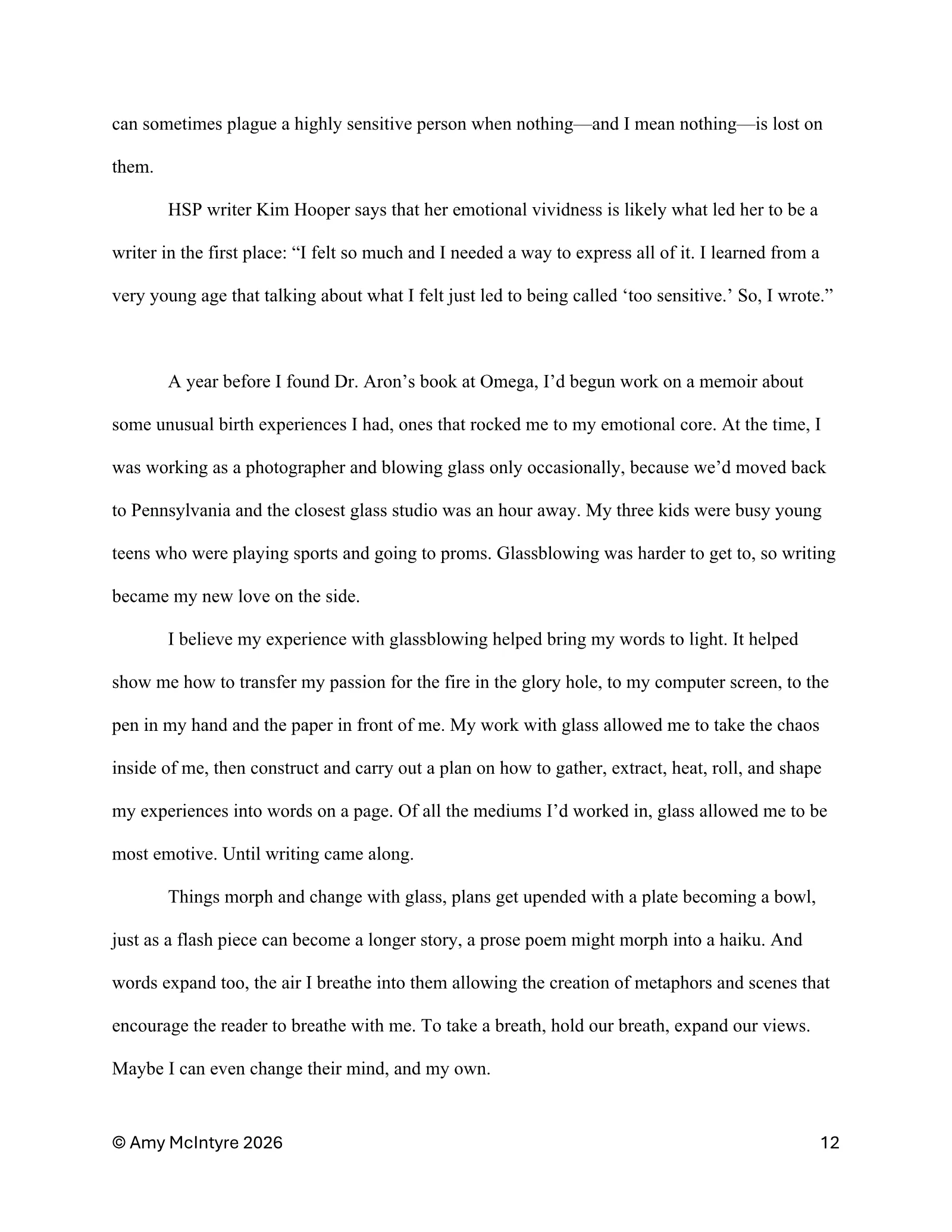 Page 12 of Born to Create