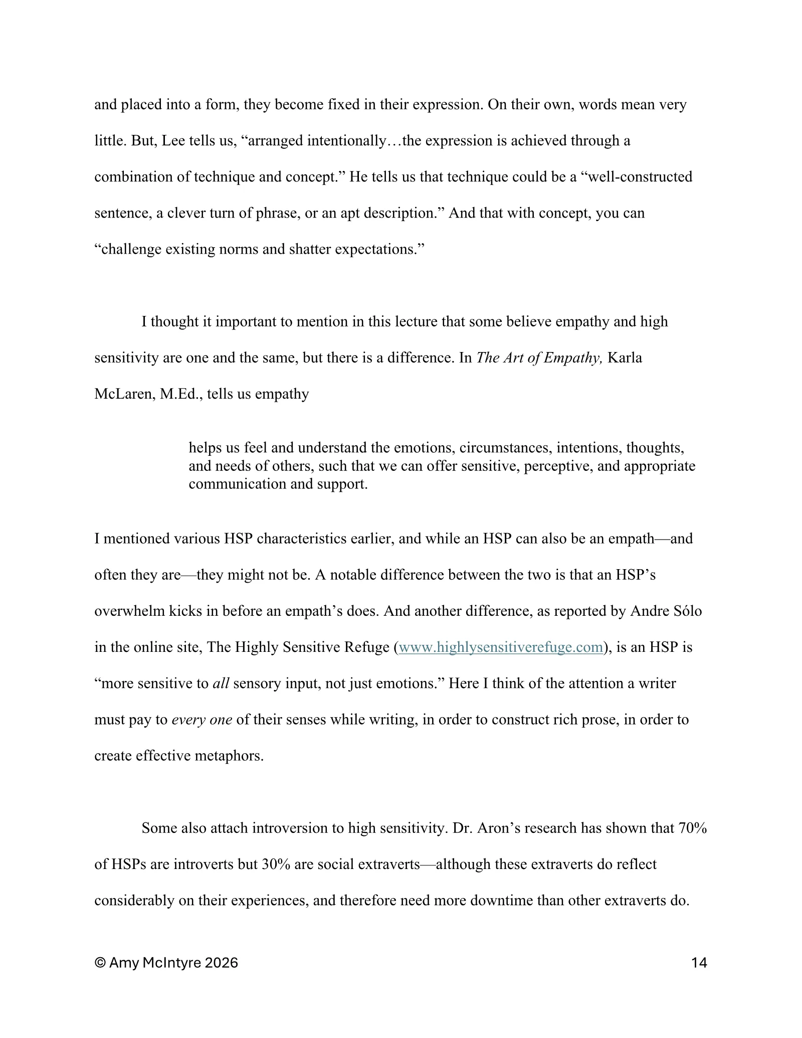 Page 14 of Born to Create