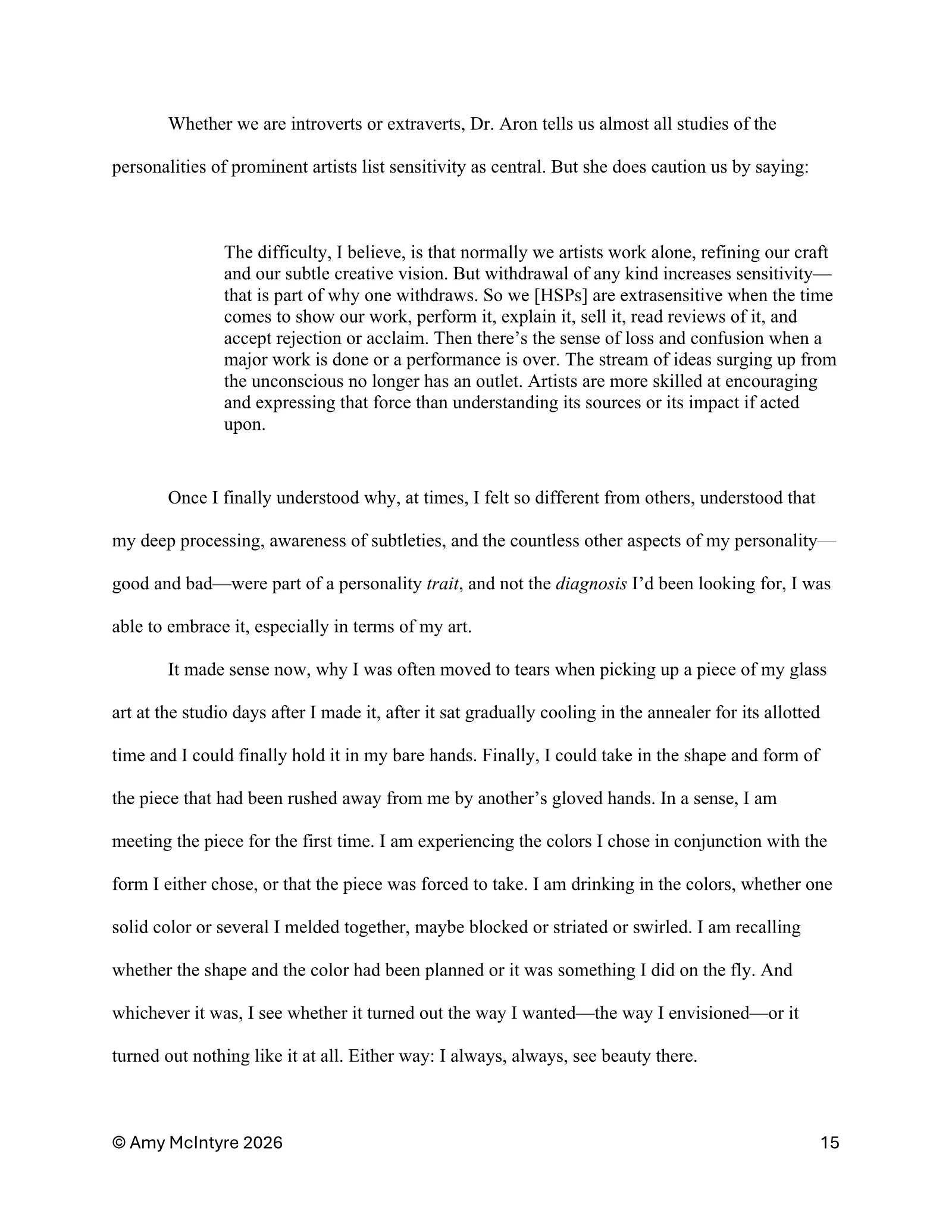 Page 15 of Born to Create